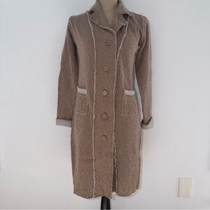 JOHNNY WAS Pete & Greta Cotton Autumn Oversized Jacket